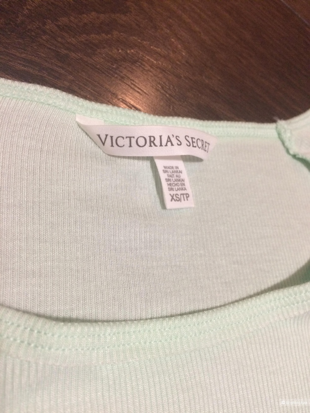 Новый укороченный мятный топ Victoria's Secret, размер XS