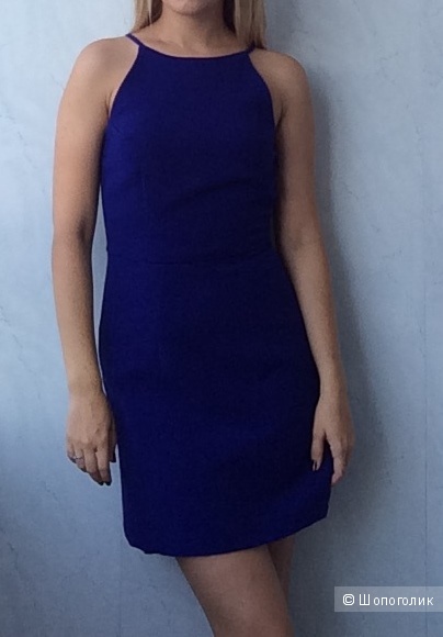 Платье из магазина Reserved насыщенного синего цвета