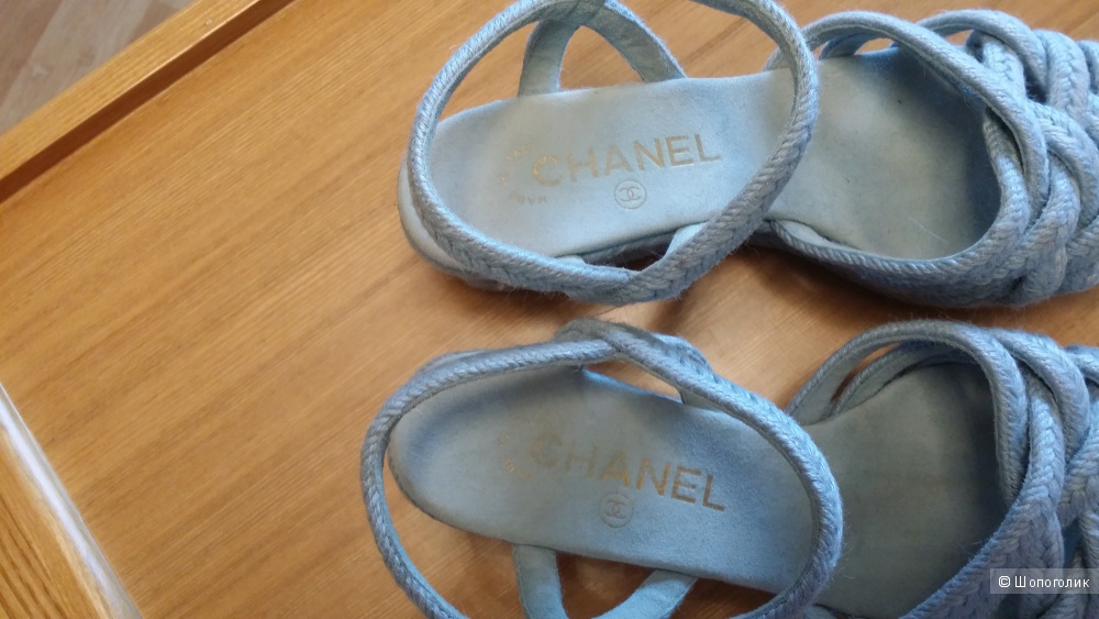 Босоножки Chanel 37 размер оригинал