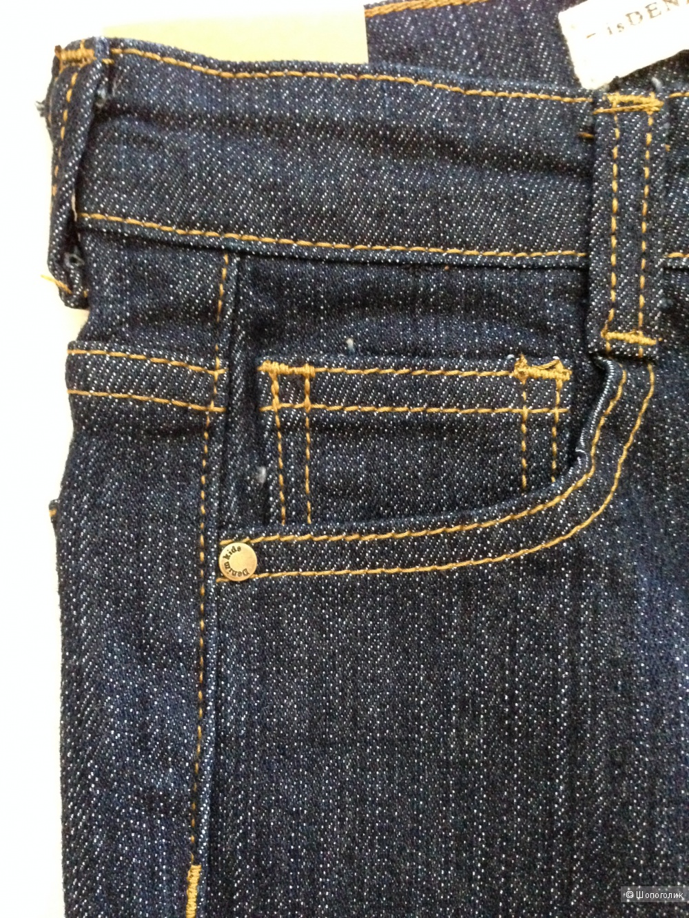 Детские джинсы Denim Kids на 4 годика из плотного настоящего денима