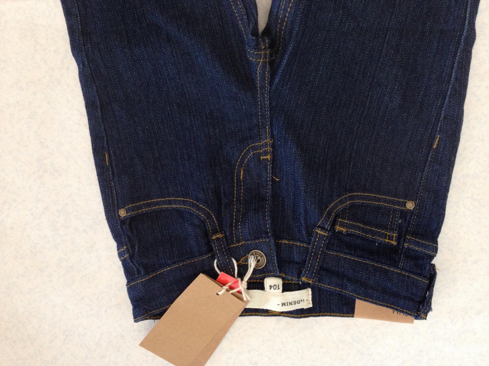 Детские джинсы Denim Kids на 4 годика из плотного настоящего денима