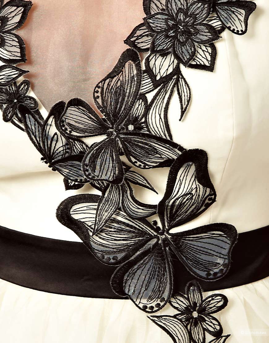 Платье с бабочками Lipsy VIP Tutu Новое UK6