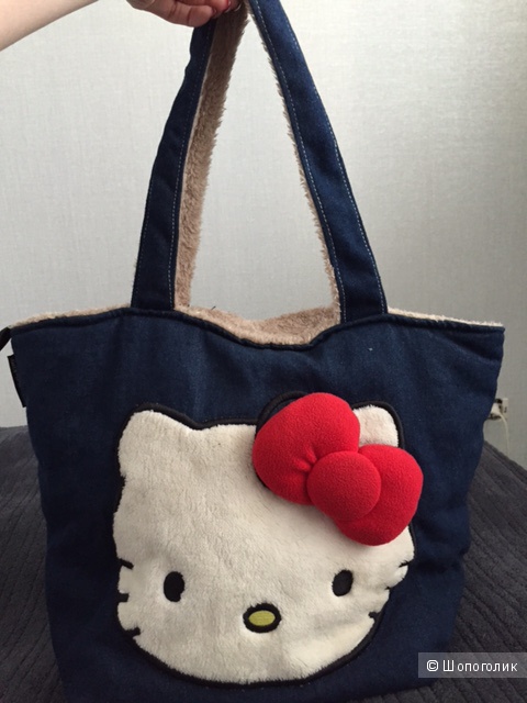 Джинсовая сумка Hello Kitty