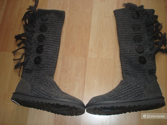 Вязаные угги с бахромой Ugg Fringe Cardy новые оригинал