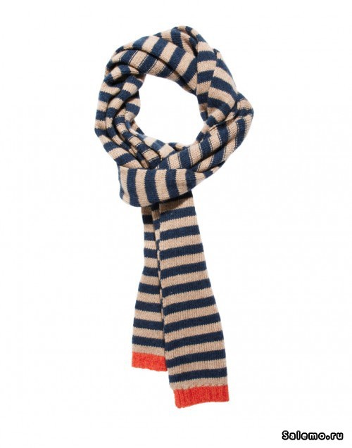 Шерстяной стильный шарф от Pepe Jeans
