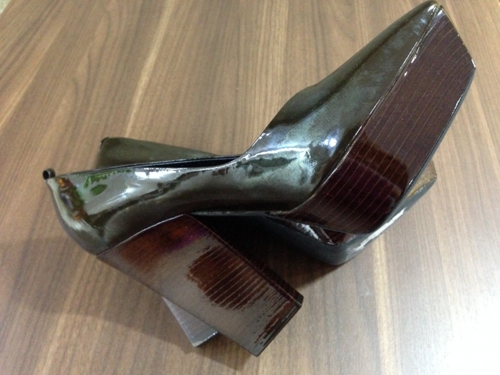 Подиумные туфли от Jil Sander с ценником 695$ новые.оригинал.р.38-38.5