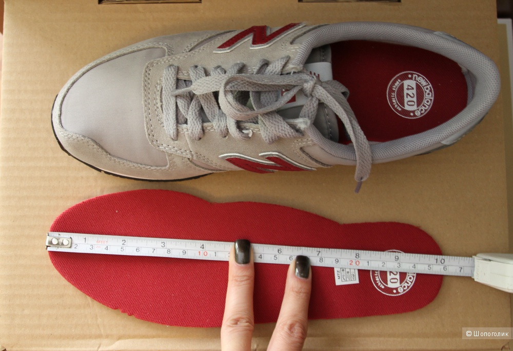 Новые кроссовки New balance 420, 6.5US/6UK/39.5EU/24.5CM
