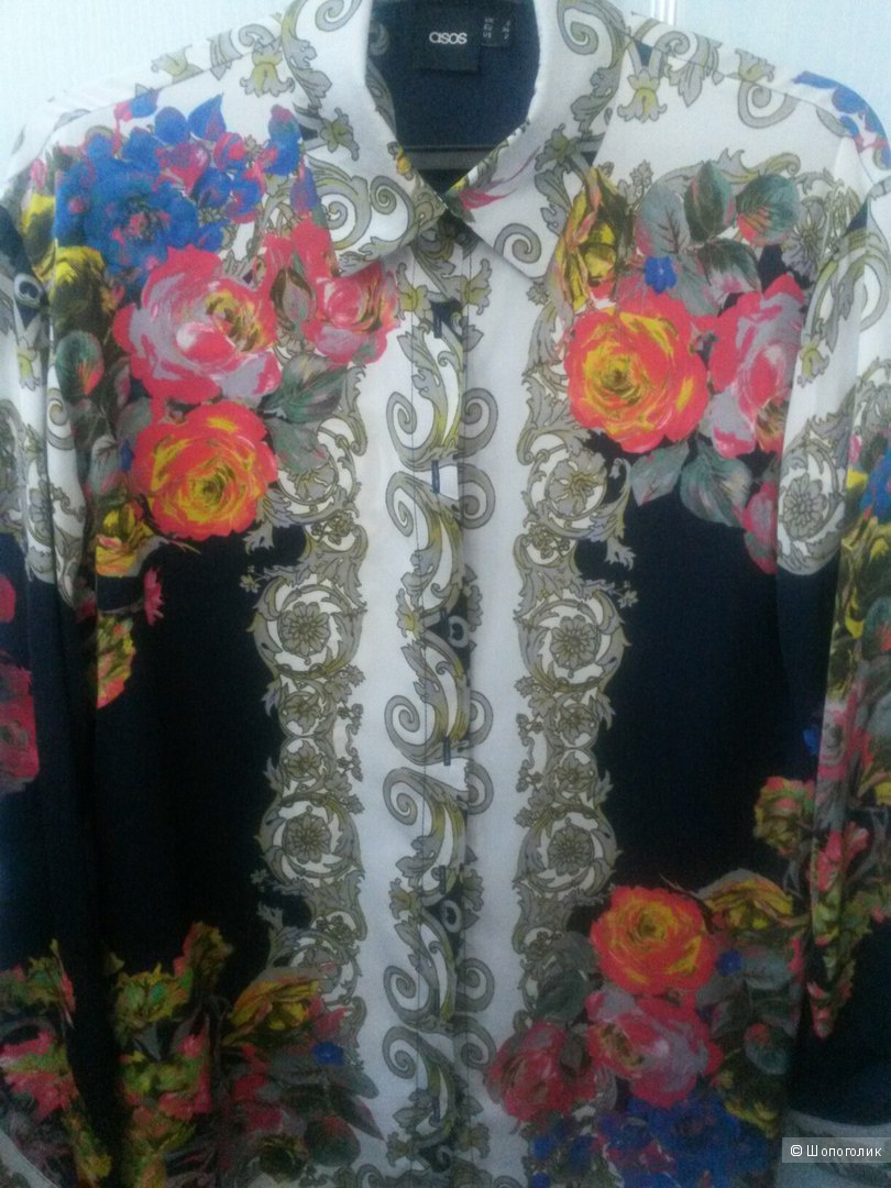 Цветочная рубашка барокко Asos