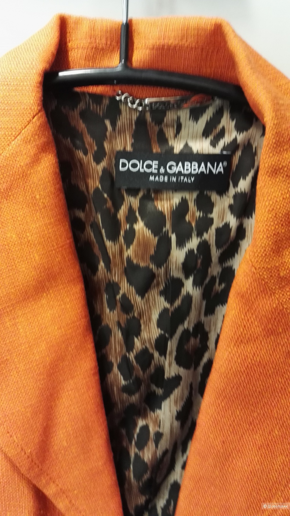 Апельсиновый жакет Dolce&Gabbana 40 ит