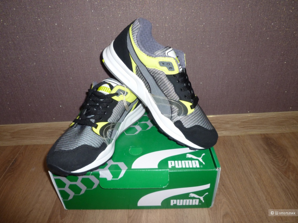 Новые мужские кроссовки Puma серые, EUR42