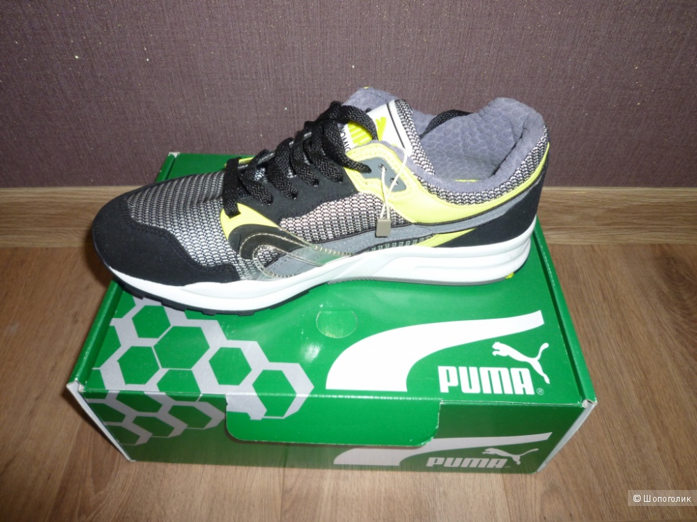 Новые мужские кроссовки Puma серые, EUR42