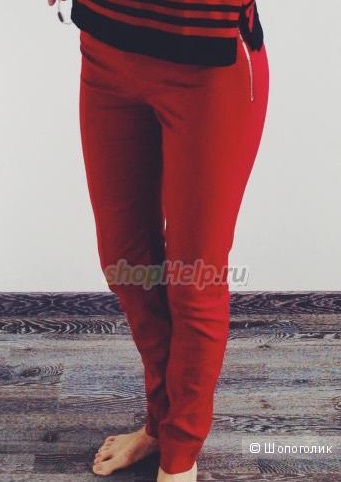 Шерстяные брюки с кашемиром Acne Studios красные зауженные со стрелками