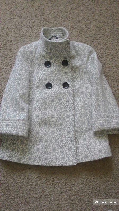 Пальто ariadna (100% шерсть без синтетики). Размер 44