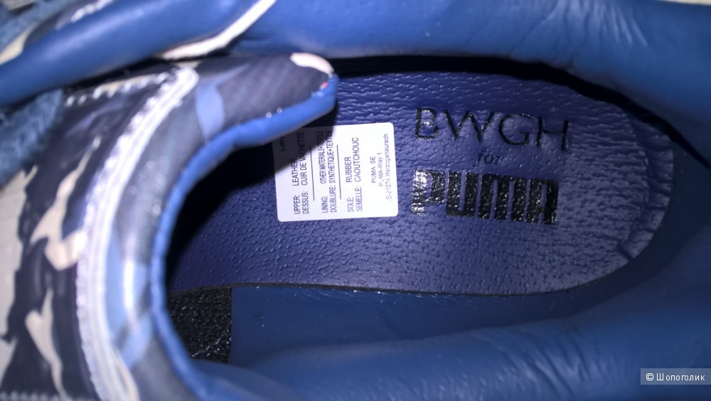 Новые кроссовки BWGHxPUMA, оригинал, размер 40 европейский
