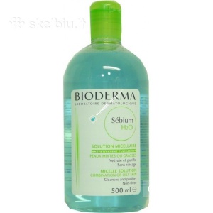 Bioderma: новая мицеллярная вода для жирной, комбинированной и проблемной кожи Solution Micellaire Н2O Sebium