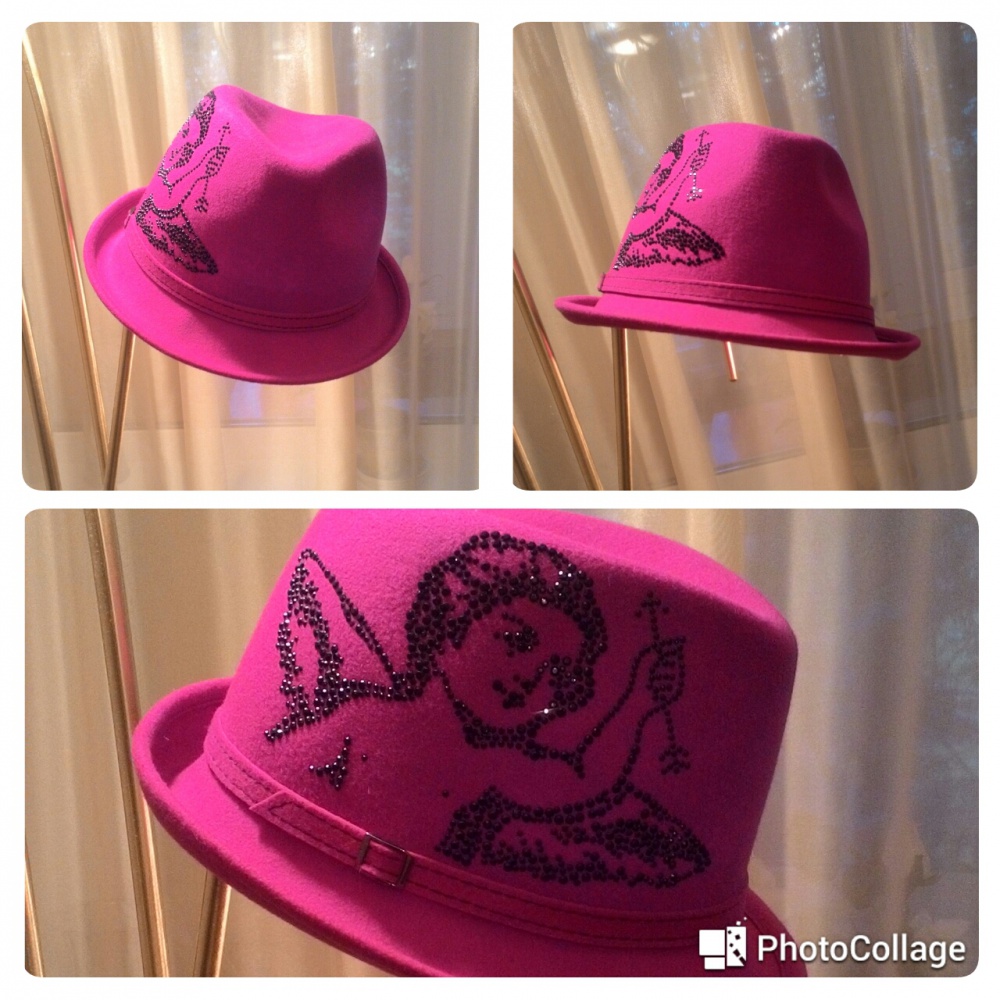 Женская фетровая шляпа Трилби 5 цветов