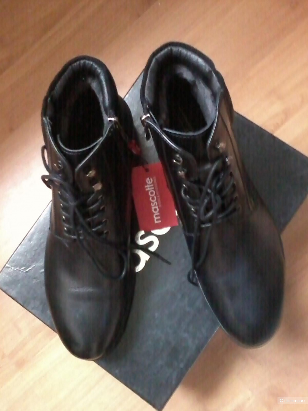 Зимние ботинки MASCOTTE, новые с бирками,  размер 41
