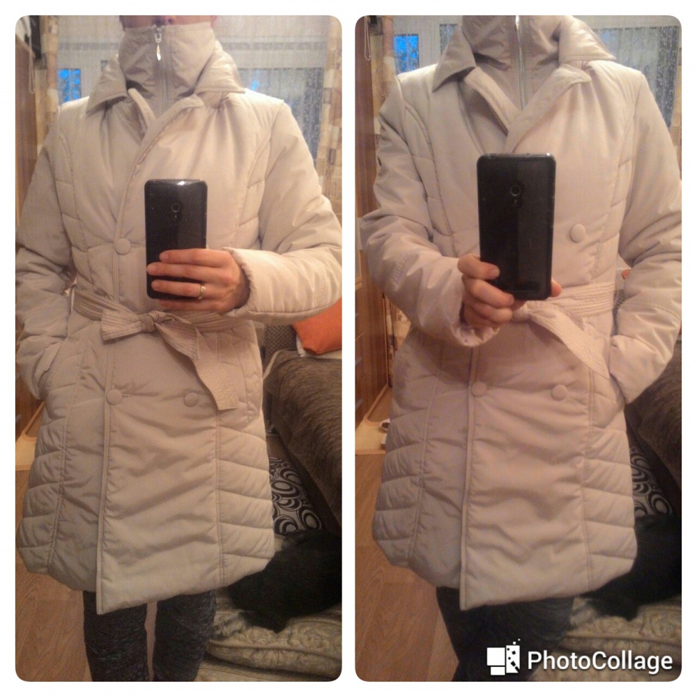 Куртка-пальто двубортное F5