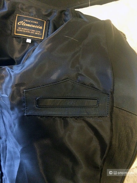 Куртка натуральная кожа чёрная, 48-50 (L)