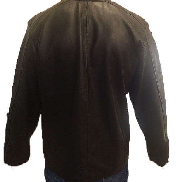 Куртка натуральная кожа чёрная, 48-50 (L)