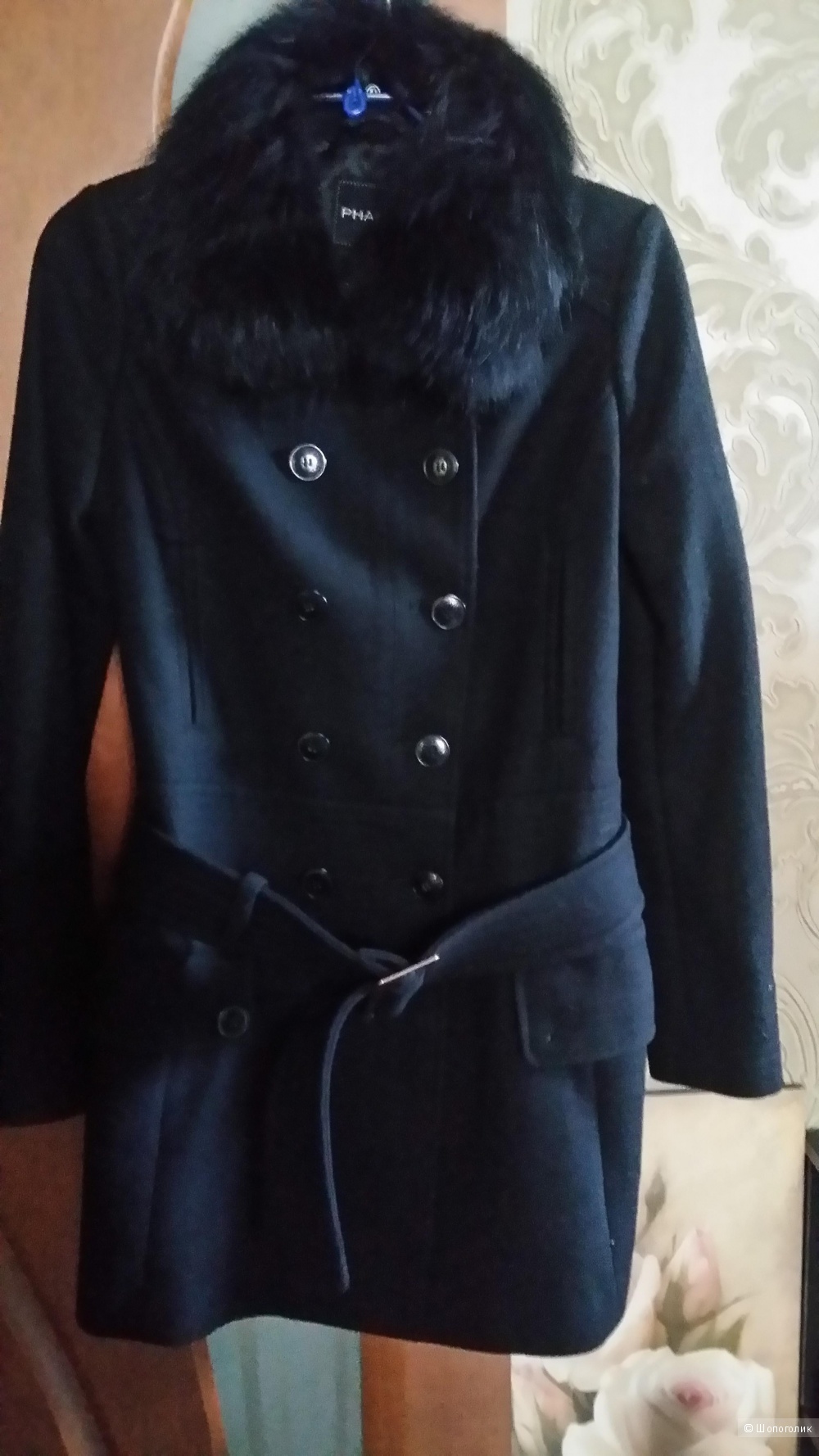 Зимнее шерстяное пальто Phard 44 размер