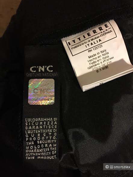 Брюки черные C'N'C' COSTUME NATIONAL 30 джинсовый 44 ит размер.