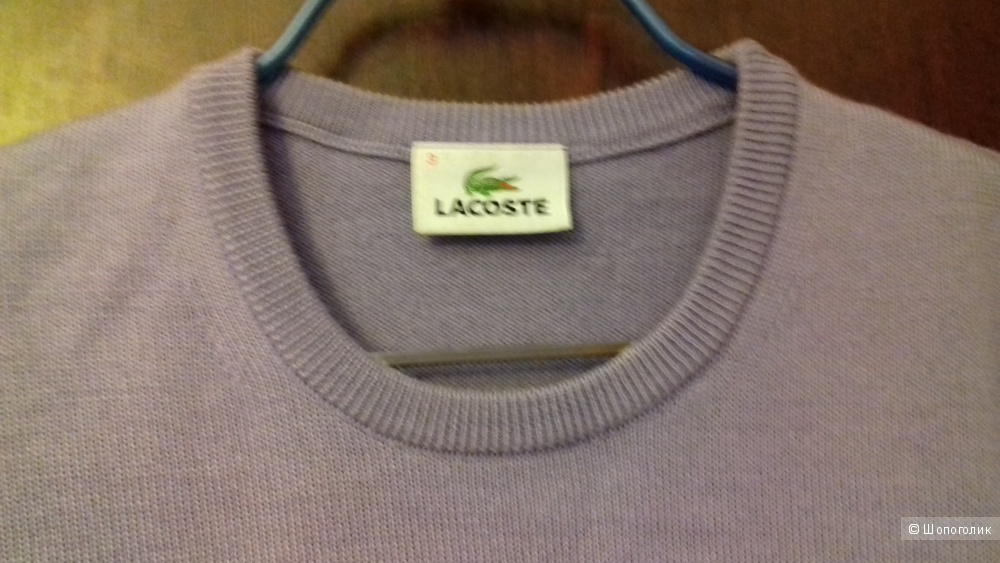 Новый пуловер Lacoste (Virgin Wool) оригинал