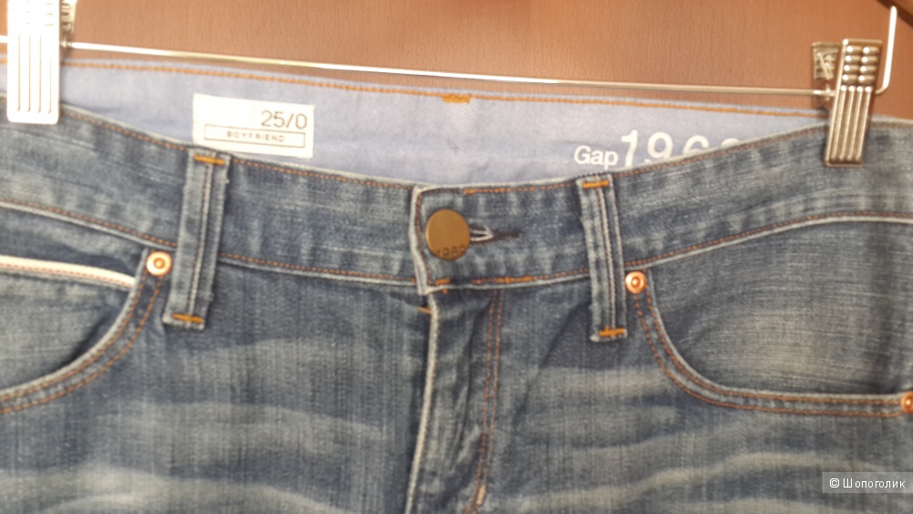 Классные джинсы boyfriend GAP размер указан 25/0