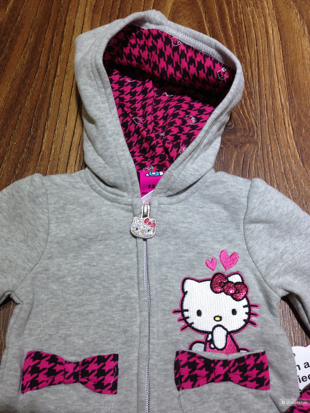 Hello Kitty флисовый костюмчик для маленкой модницы 9-12 мес ОРИГИНАЛ.Новый