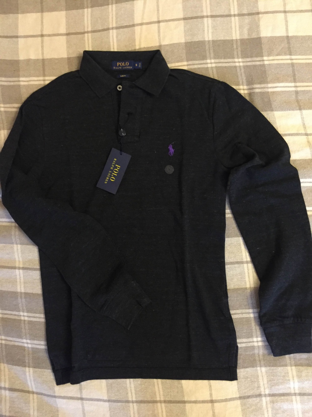 Polo Ralph Lauren, размер S, цвет Black Marl Heather