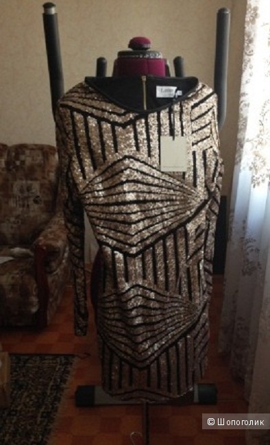 Продам нарядное платье Lashes of London Sequin Long Sleeved Shift Dress.