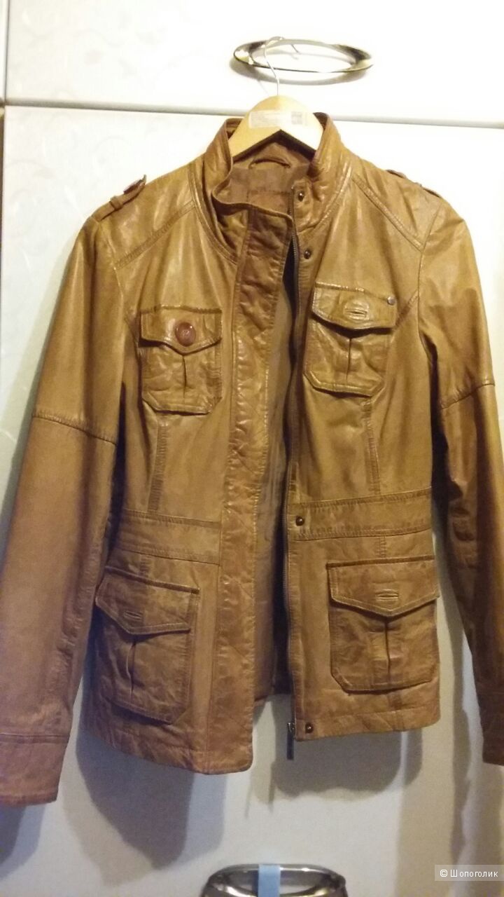 Кожаная куртка S.Oliver размер L