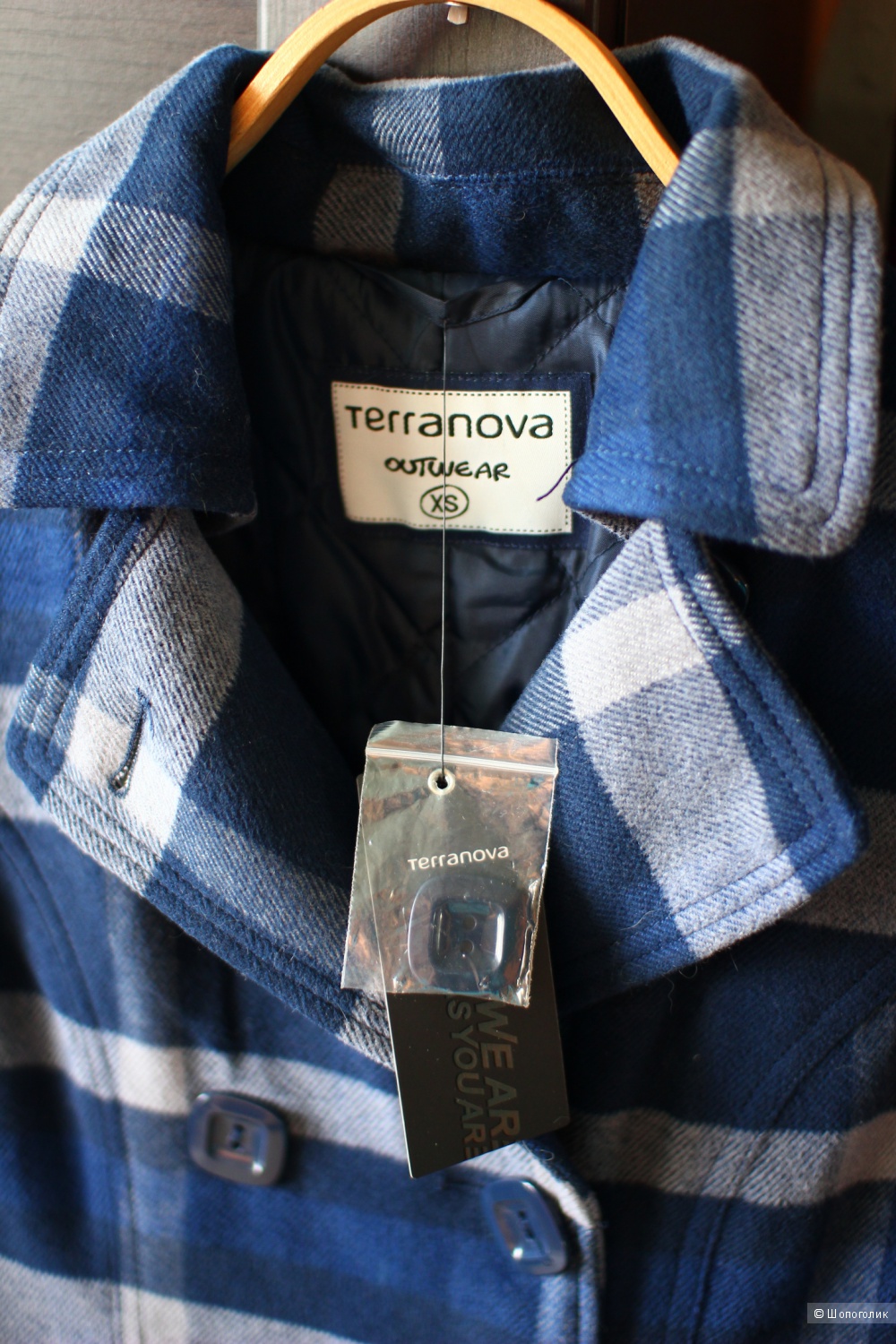 Новое утепленное пальто Terranova