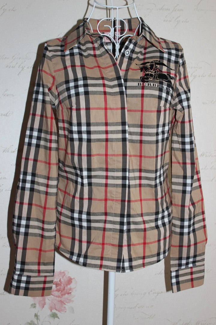 Женская рубашка блузка Burberry(Барберри)