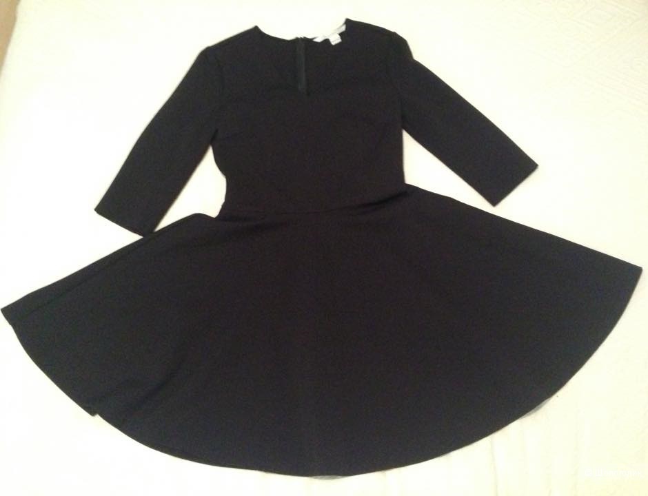 Платье черное Diane von Furstenberg, размер S