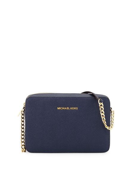 Сумка MICHAEL Michael Kors Jet Set Travel Large цвет Navy оригинал