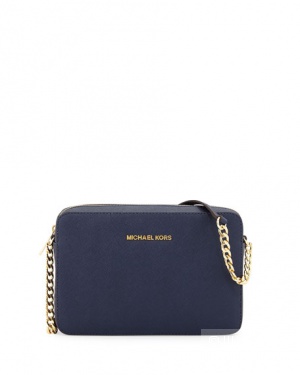 Сумка MICHAEL Michael Kors Jet Set Travel Large цвет Navy оригинал