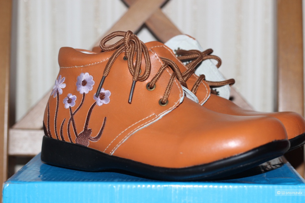 Детские кожаные ботинки Campanilla, размер 33