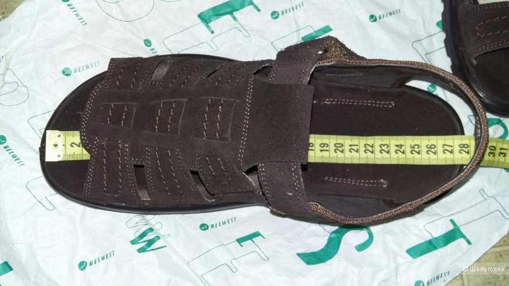 Продам НОВЫЕ сандалии мужские размер 42, производство ООО "Белвест"