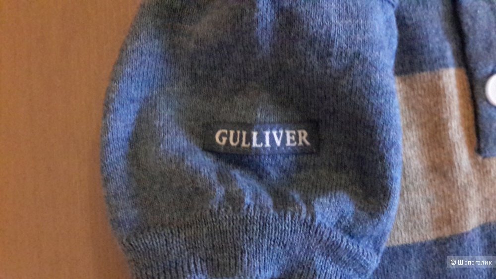 Боди Gulliver, цвет: голубой, размер 80 новый