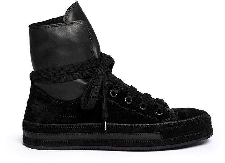 Черные кеды Ann Demeulemeester 38-38.5. Новые.