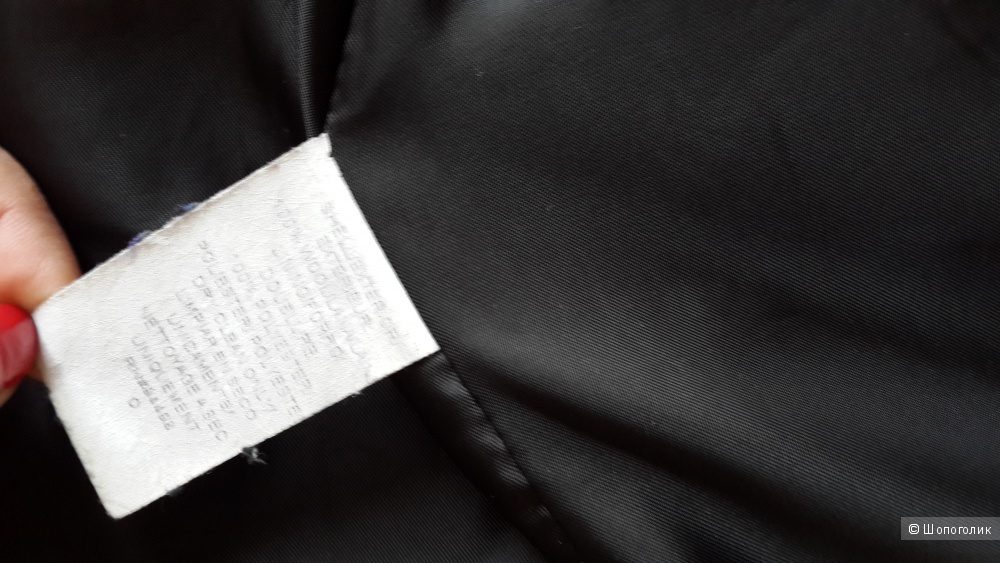 Полупальто шерсть 100% американского бренда Braefair  черного цвета  размер С-М