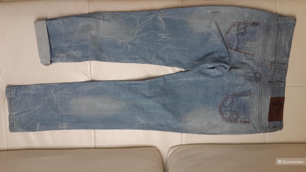 Отличные джинсы MGL модель как бойфренд, поб 49 см