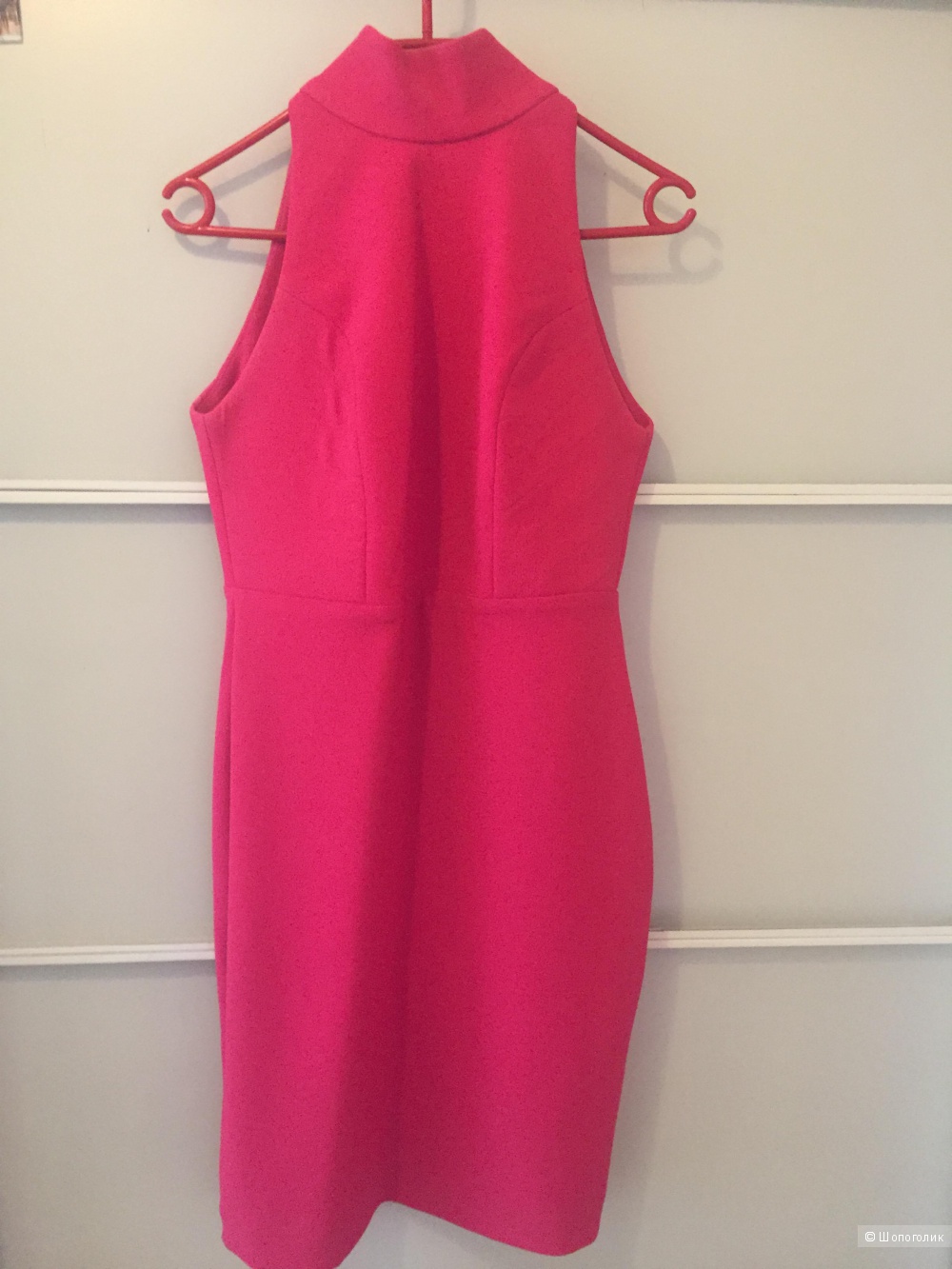 Платье Aqua Secil, розовое, размер 10, наш 44-46(М)