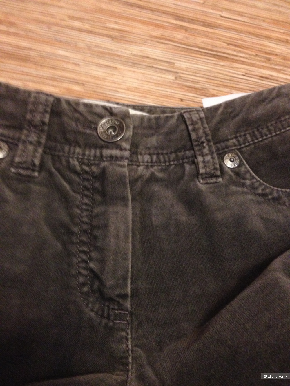 Бархатные серые джинсы gardeur, с сайта Alba Moda, размер 34К, б/у аккуратно