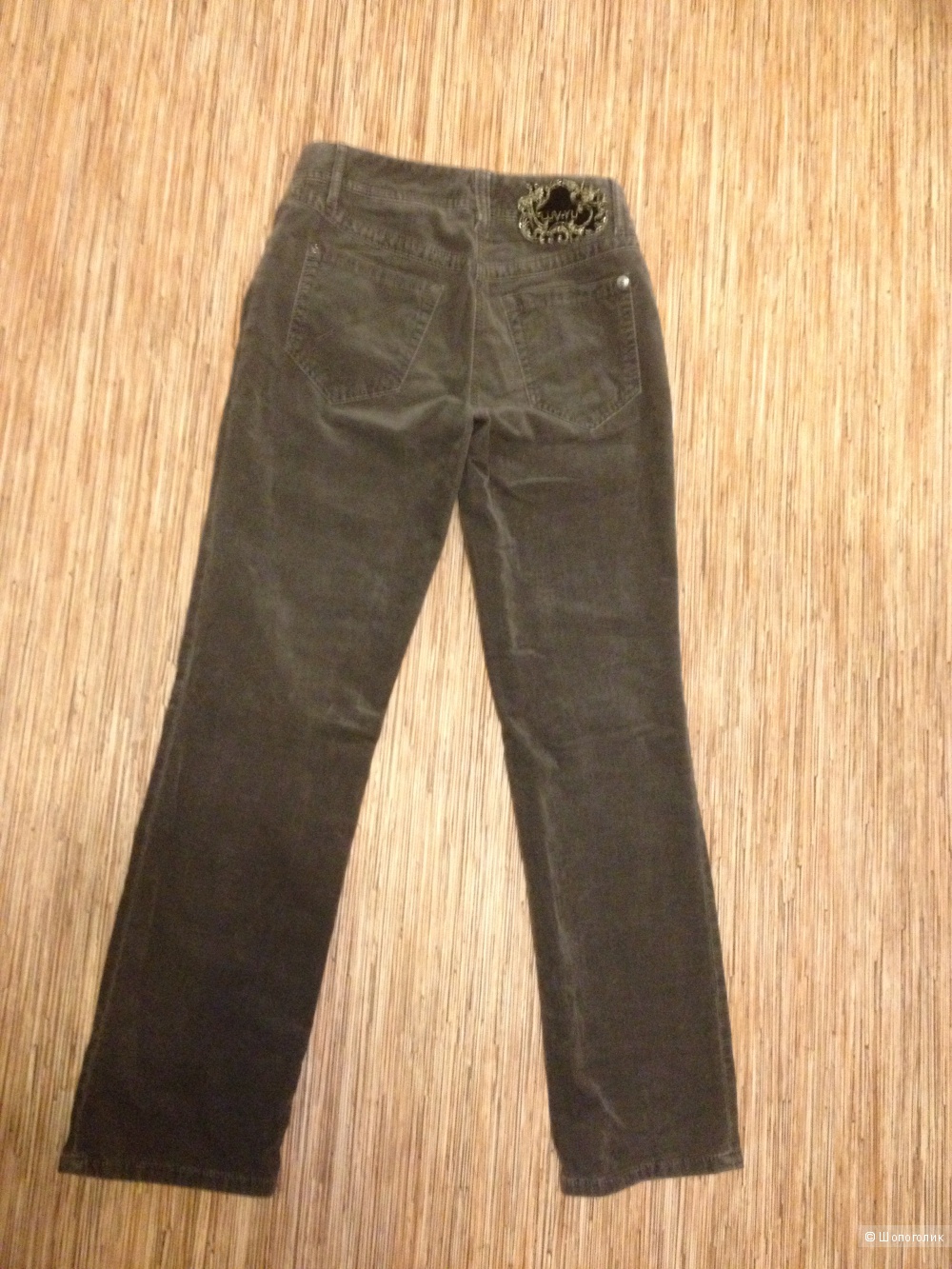Бархатные серые джинсы gardeur, с сайта Alba Moda, размер 34К, б/у аккуратно