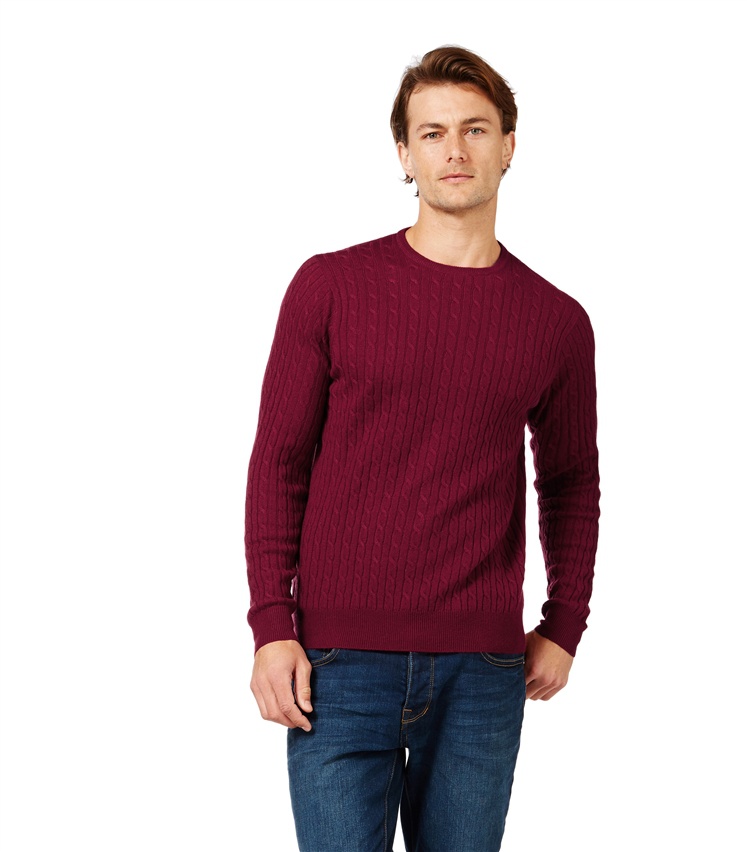 Новый мужской свитер Woolovers размер L (большой размер) шерсть/кашемир