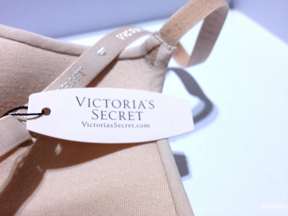 Victoria's Secret красивый бюстгалтер нательного цвета 36В Новый.Оригинал