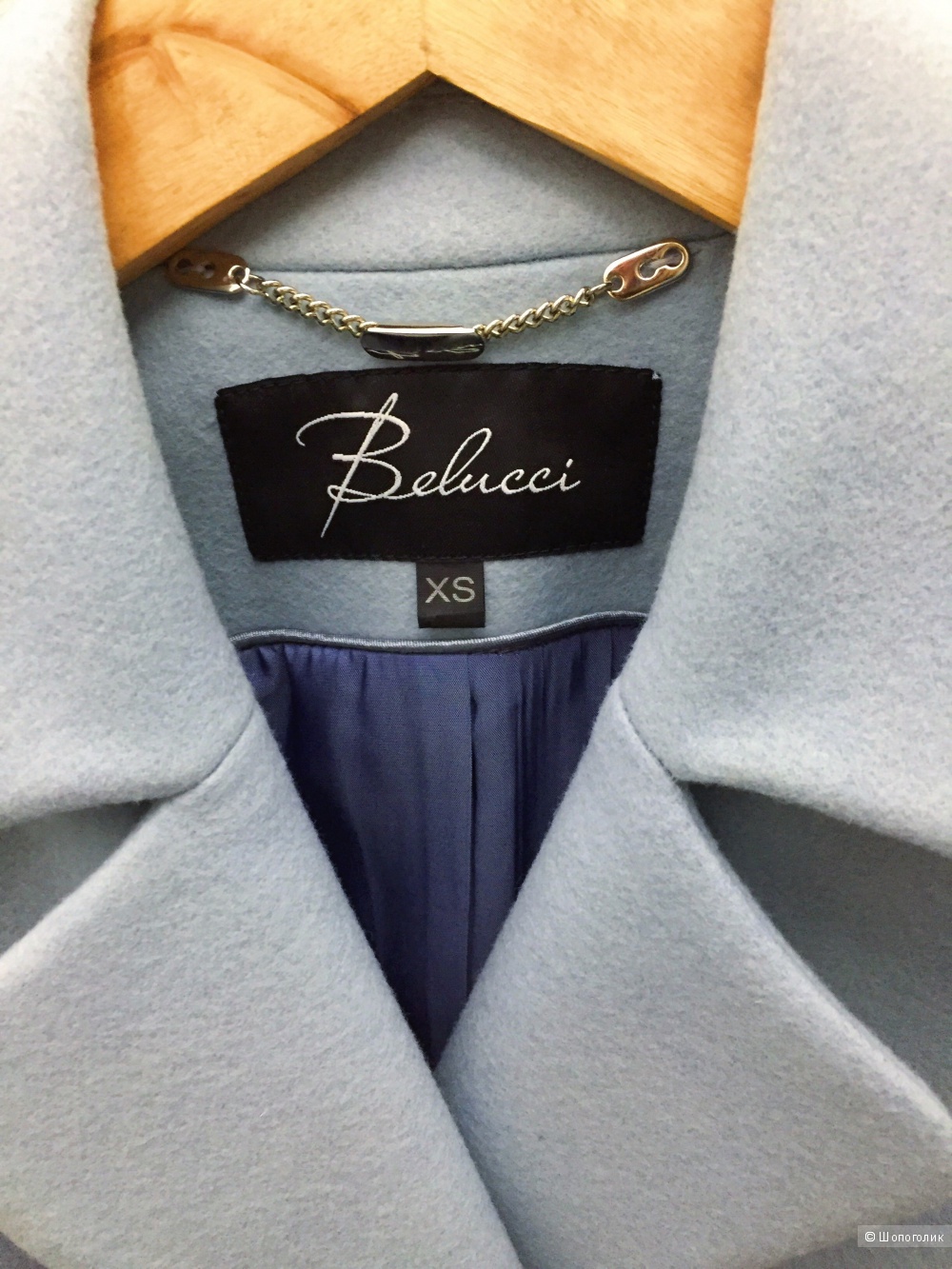 Жилет-пальто от российского бренда Belucci шерстяной