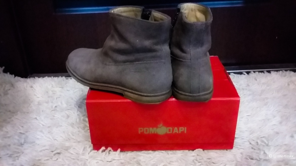 Классные ботинки для девочки."Pom Dapi".Франция. 32 размер